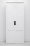 STOCKHOLM UNIVERSAL STORAGE CUPBOARD - HAMPTONS - DECO BLACK HANDLE V164-ECS1DB