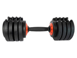Powertrain GEN2 Pro 50kg Adjustable Dumbbell Set Weight Plates Home Gym DMB-TD1-AD3-2