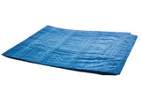 Heavy-Duty Pool Ground Cloths, 9.84ft x 16.40ft, Waterproof PE Pool Mat, Rectangular Pool Liner Pad V1192-AZ-W-22011