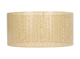 Drum Lamp Shade E27 E14 Clip Fir Leaf Shape Hollow Out Metal Decorative Lampshade Cover for Table V1294-YM0703-3119230016913