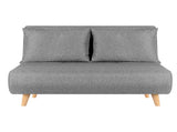 Artiss Sofa Bed 2 Seater Convertible Couch Recliner Lounge Chair Linen SBED-E-FLD01-2S-GY