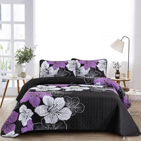 Majestic Quilted Bedspread and Pillowcases Set: Unmatched Beauty and Comfort - Queen size V745-MAC080368Q13U