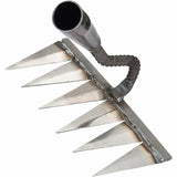 Weeding Rake, 6, Heavy Leaf Rake Lawn Rake Stubble Rake Duty Broom Rake Tine Garden Rake Carbon V1237-MS-626-149
