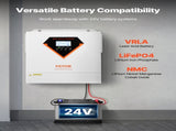 Hybrid Solar Inverter, 3500W, All in One Pure Sine Wave Power Inverter Charger, 220V AC, with V952-LWGPNKYTJ230DIY24V7
