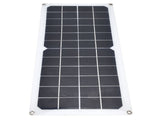 10W Photovoltaic Solar Panel with Fan Kit Dual Female USB Ports for Cars Boats Airplanes Satellites V1294-YM0714-3114210109911