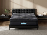 35cm Giselle Mattress King Single Bed Bamboo Pocket Firm Foam MATTRESS-E-MIDNIGHT-35-KS