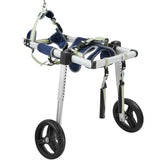 2 Wheels Wheelchair for Back Legs, Pet Wheelchair Lightweight & Adjustable Assisting in Healing, V952-CWLYLLSLLSZHTMYXJV0