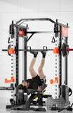 SmartFit M1 Max 130kg Pin Loaded Multi Functional Training Smith Machine Home Gym Power Rack Machine V1025-717331801335