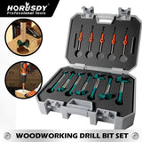 Woodworking Drill Bit Set Forstner 15-35mm Countersink Hex Shank Forstner Bits V465-86626