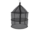 Drying Rack 3 Layers Folding Fish Mesh Foldable Hanging Drying Fish Net for Fish Fruit Vegetables V1294-YM0901-3117240229411