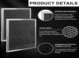 4PCS Replacement Filter for B.Roan 97007696 ,41F Range Hood 10.5in X 8.75in Stove Vent Fan V1366-AZ2-W-14553