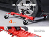 Wheel Dolly, Max Capacity 1500 Lbs Car Dolly, Car Jack Dolly Lifter with 360&deg Rotatable Wheels, V952-ZHSKU00000000000101