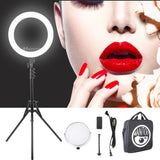 12 Two-Colour Dimmable Ring Fill Light With Tripod - 28W 100-240V V562-0963PCM