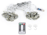3x3 m 300LED Curtain String Light USB Remote Control Lamp Christmas Wedding Party Decoration V1294-YM0901-3119200126111