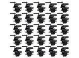 25PCS T Post Insulators Electric Fence Pinlock Insulator Wire Holding Clips for Farm and Garden V1294-YM0901-3111240311811