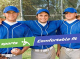 12 Pcs Baseball Belts Softball Belts Bulk for Adult and Youth Adjustable V1258-DP02-C-1374