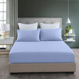 Royal Comfort Bamboo Cooling 2000TC 3-Piece Combo Set - King-Light Blue ABM-10001240