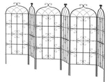 4 Packs Metal Garden Trellis for Climbing Plant Support 71x20 in Rustproof V952-HPJHX6JTH71WWTFZ4V0