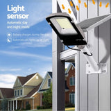 Leier 386 LED Solar Street Light Flood Motion Sensor Remote STL-SP-355-B