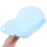 2Pcs Heat-resistant Placemat Silicone Non-slip for Kids Rectangle Home Use V1370-AZ4-15418