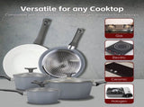 8 Pcs Clevinger Non-Stick Cookware Set V915-CV0316