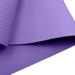 Powertrain TPE Yoga Pilates Exercise Mat 6mm - Lilac YM-TPE-SC-LIL