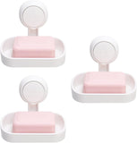 Suction Cup Soap Holder for Shower Wall Powerful Vacuum Suction Soap Dish, Strong Sponge Holder for V1189-LC-AMZ-00269