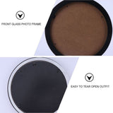 Round Picture Frames Wood 1Pack V1192-AZ-W-30359