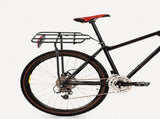 Black Steel Rear Bike Rack Carrier, Design Luggage Holder for Easy Transport V1366-AZ2-W-21498
