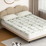 Giselle Bedding Pillowtop Mattress Topper 7.5cm Thick Bamboo Pad for Back Pain Relief Washable TOPPER-BAM75-Q