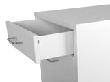 Levede 3 Drawer Office Drawers Cabinet White HO0401-WH_NZ