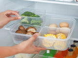 Food Storage Container with Lid Transparent Airtight Versatile Fridge Food Preservation Box for Home V1294-YM0901-3117240204211