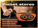 Portable Bicycle Speaker Pack Bluetooth Sound Audio Waterproof Outdoor Running Climbing V1366-AZ2-W-21686