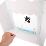 Shadow Stage Puppet Educational Aids for Traditional Puppetry, Interactive Learning and Play V1369-AZ3-W-23020