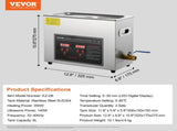 Ultrasonic Cleaner with Digital Timer & Heater, Professional Ultra Sonic Jewelry Cleaner, Stainless V952-SXCSBQXJ6L00KPIORV3