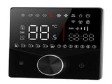 Smart Digital Thermostat LCD Color Display Precise Control Intelligent Temperature Controller Black V1294-YM0706-3114230111711