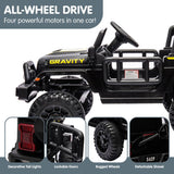 Kahuna S619 Gravity Kids Electric Ride On Car - Black CAR-KAH-S619-BK