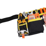 Tool Belt With 11 Pockets, Waterproof Oxford Fabric Tool Holder With Adjustable Straps, For V1188-MS-227-2209