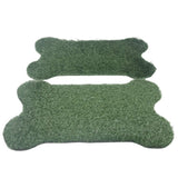 YES4PETS 4 x Grass replacement only for Dog Potty Pad 63 X 38.5 cm V278-4-X-GRASS-BONE-212