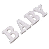 BABY Letter Lights Set Romantic Warm White Large BABY LED Lights Battery Operated Light Decoration V1294-YM0901-3119230105211