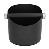Coffee Grounds Bucket Stainless Steel Rubber Coffee Dump Bin for Home Restaurants BarsBlack Large V1294-YM0523-3118220002813