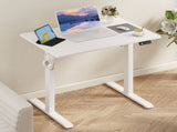 Levede Electric Standing Desk Height Adjustable 80cm DH1065-80-WH-AU