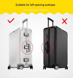 Waterproof Pvc Trolley Suitcase Cover - 28 Inch Rimless Transparent Dustproof PRL-5066933060DBT