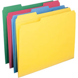 File Folders, Letter Size, 8-1/2 x 11, Classic Manila, 1/3-Cut Tabs in Left, Right, Center V1192-AZ-W-17745