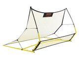 Soccer Trainer, 2-IN-1 Portable Soccer Rebounder Net, Iron Soccer Practice Equipment, Sports V952-ZQHDWTZDZBXGZ780TV0