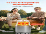 Fire Pit Heat Deflector for Solo Stove Yukon, 635 mm Bonfire Round for Wood Pit, 304 V952-HKGRZYX25YC038CGP001V0