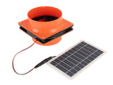 Solar Powered Exhaust Fan 10W 5V ABS Monocrystalline Silicon Solar Panel Ventilation Fan Kit for V1294-YM0901-3111240215911