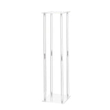 Wedding Flower Stand, 10PCS 80cm Column Flower Stand, Floral Stands with Acrylic Laminate, V952-HLHJLFT10J806TMWQ001V0
