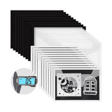 40 Pcs Die Storage Pockets and Magnet, 0.5mm Thickness Magnetic Sheets for Storage, Craft Envelopes V1369-AZ3-W-08273
