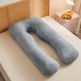 Maternity Pillow U-Shaped Pregnancy Pillow Pregnancy Body Pillow Breastfeeding - Turquoise - Size V1106-115-74101-TQB-70-130CM